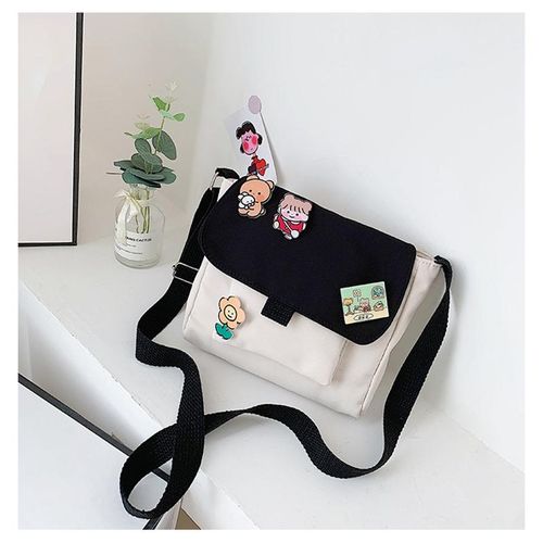 New Harajuku Japanese Canvas Crossbody Bag Women's Leisure Student