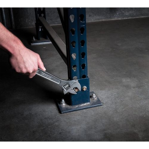 product_image_name-Generic-6 Inch Silver Adjustable Wrench, 20mm Wide Jaw Opening, Carbon Steel Heavy Duty Shifting Spanner-2