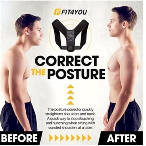 Generic Posture Corrector Brace Adult Unisex HunchBack Correction Belt - image 3