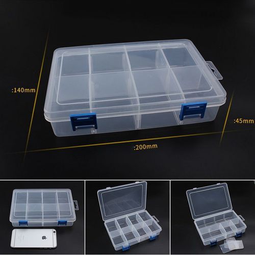 Generic Hot Sale 7Size Nuts Bits Cells Portable Jewelry Tool Box