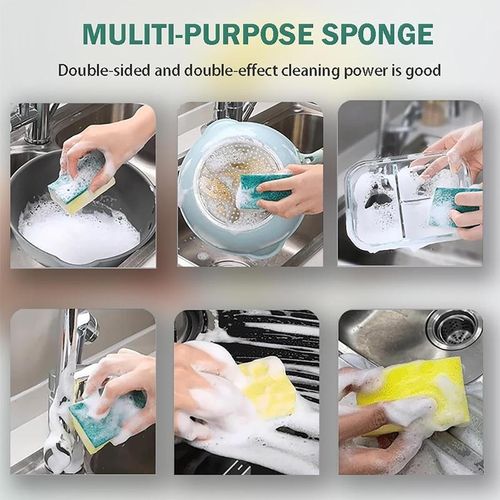 Generic 5pcs Duty Scrub Sponge - image 7