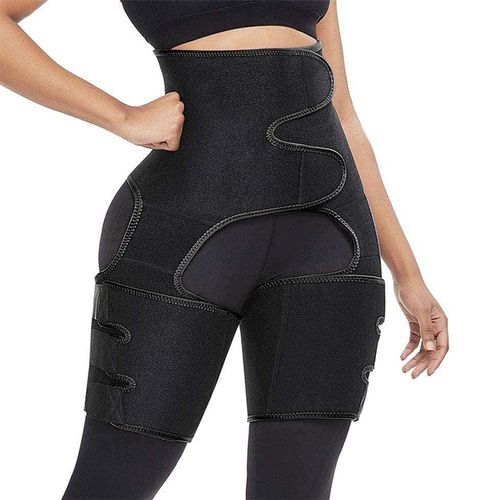 Generic 3 In 1 Waist And Thigh Trimmer Double Compression Belt Leg