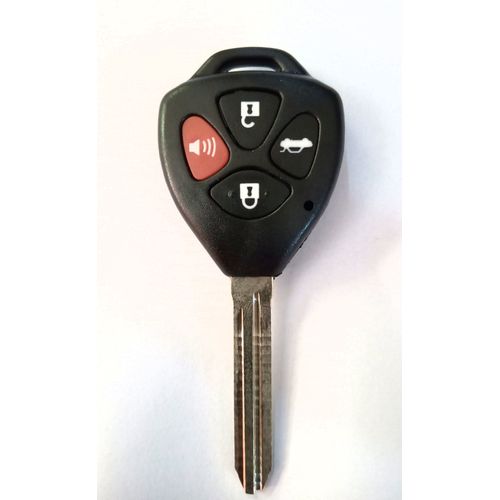Generic 4 Buttons Remote Key Shell Case Fob For Toyota Corolla