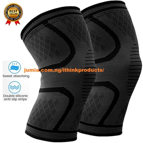 1/2Pcs Sports Compression Knee Brace Workout Knee Support for