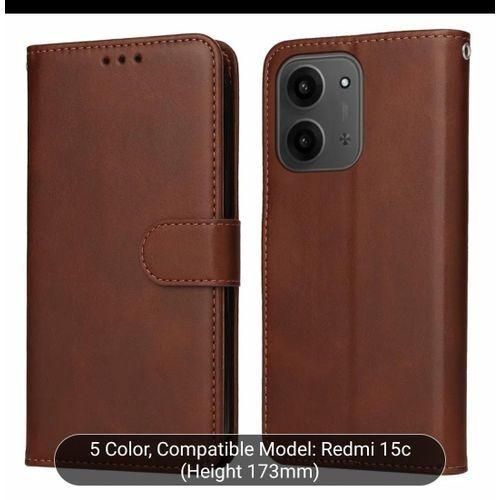 XIAOMI Redmi 15 C wallet leather phone case