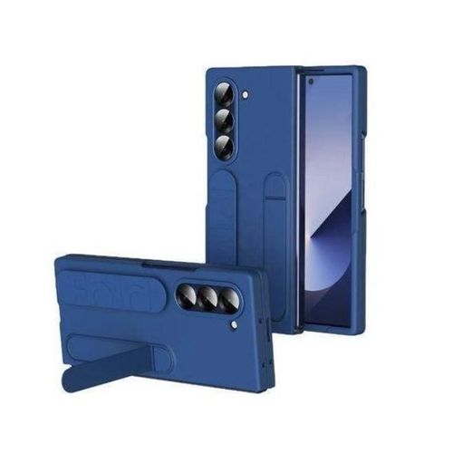 Generic Protective case with inbuilt screen protector for Samsung Galaxy z fold 7 - blue