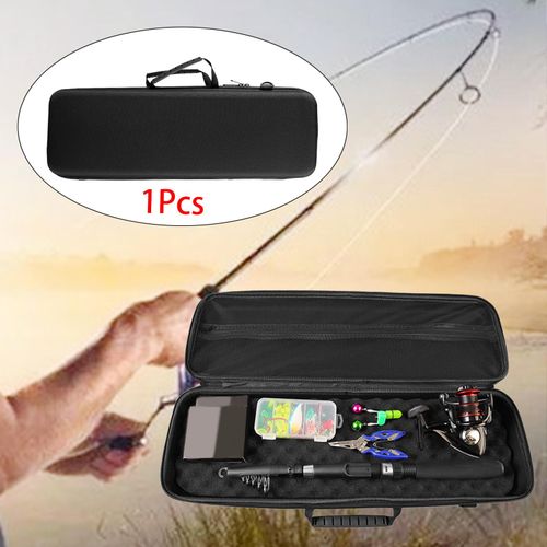 Generic Fishing Rod Reel Bag Travel Case Lightweight Shockproof