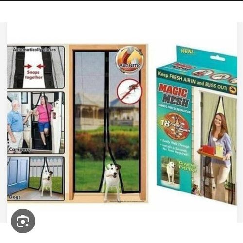 Generic Magic Mesh Anti-Mosquito Hands-Free Screen Door Curtain