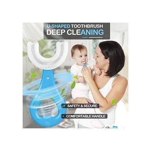 product_image_name-Generic-Kids Teeth Cleaning U Shaped Toothbrush-2