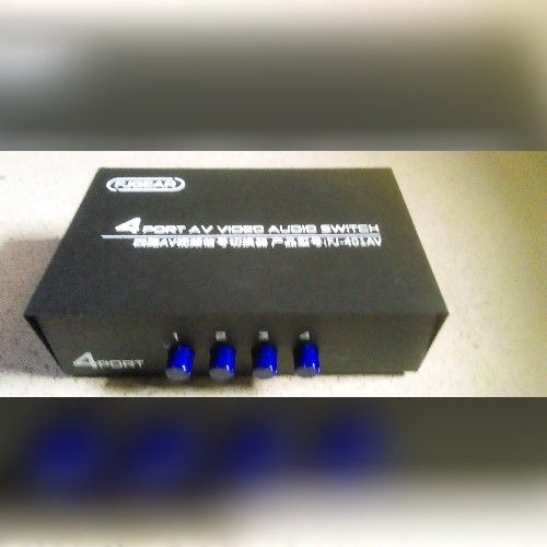Generic AV Audio-Video Selector 4 Input 1output - image 2