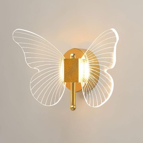 Generic MODERN ACRYLIC BUTTERFLY WALL SCONCE - image 6