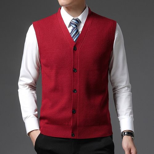 Wool Knit Vest - Ready to Wear