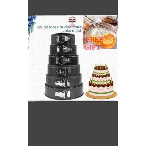 product_image_name-Generic-6set Baking Pan Cake Mold Nonstick Leak Proof + FREE WHISKER-8