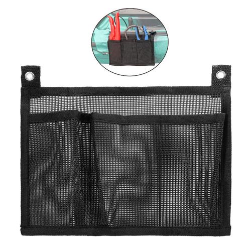 Marine Boat Kayak Dinghy Mesh Gear Storage Side Bag Pouch Holder