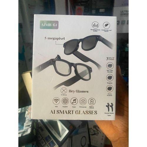 Generic Unique AI Smart Glasses – Bluetooth Smart Audio Glasses with Built-in Speakers & Microphone