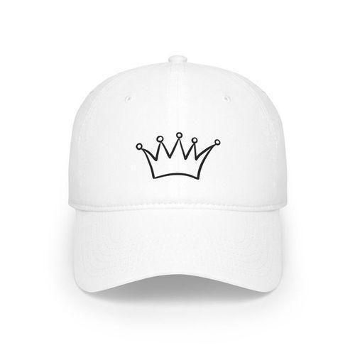 product_image_name-Fashion Collection-Simple Design Unisex Face Cap: White-1