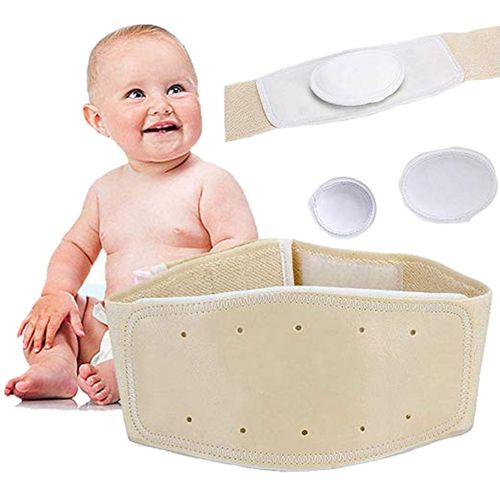 Fashion Umbilical Hernia Belt Baby Belly Button Band Infant Belly Wrap  Abdominal Binder Hernia Truss Support Adjustable Navel Belly