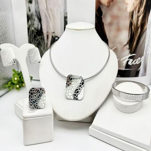 Fashion ROCKY- SILVERLINE LADIES JEWELRY SET