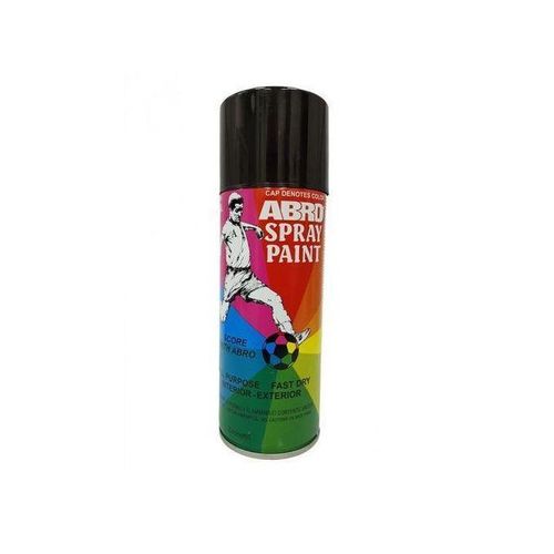 ABRO Aerosol Spray Paint - Black 400ml