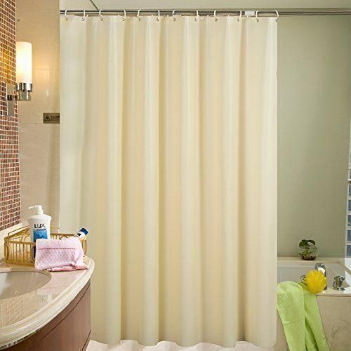 Generic Antifungal Shower Curtain (Cream)