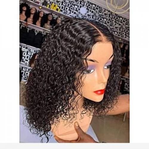 product_image_name-Generic-Middle Part Curly Hair Wig With Closure Natural Colour-1