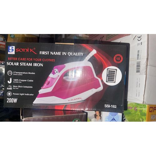 Sonik SOLAR STEAM PRESSING IRON 200W - image 3