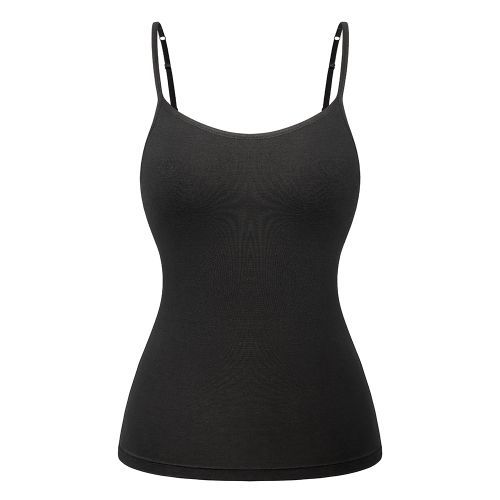 Fashion Women Shapewear Tops Cotton Camisole With Shelf Bra