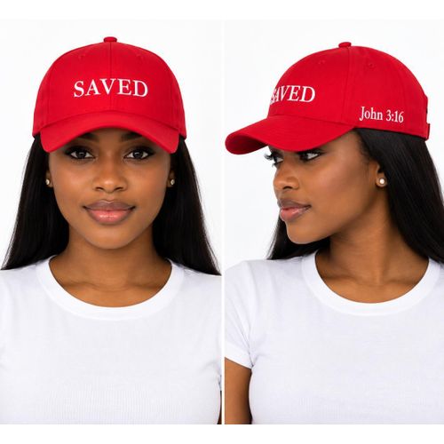 HEAD FUNK SAVED John 3:16  Unisex Baseball Cap - image 2