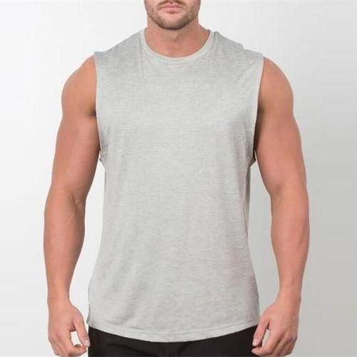 product_image_name-TEES BY WANNA-Men's Sleeveless Tshirt - Grey-1