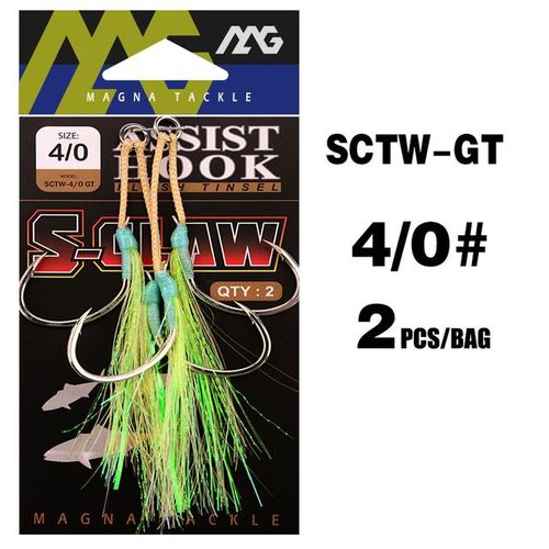 Generic Mag Sctw-Gt Fishing Hooks Sea Glow 3/0 4/0 5/0 6/0 Fish