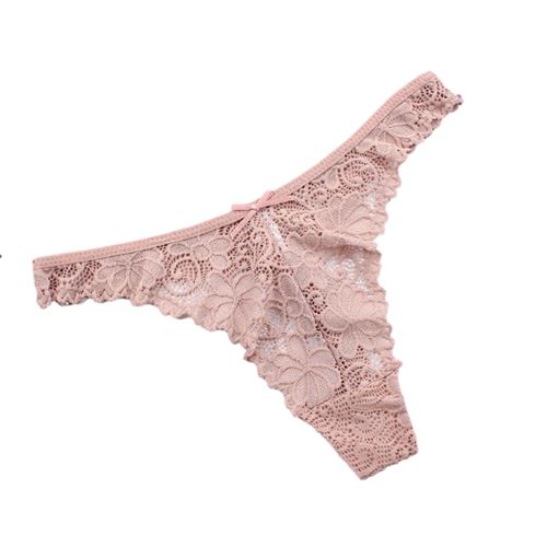 Women Sexy Lace Lingerie Mesh Panties High Waist See Through