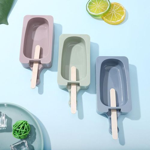 50pcs Popsicle Stick Ice Cube Maker Cream Tools Model Special-Purpose  Wooden Craft Stick Lollipop Mold Accessories