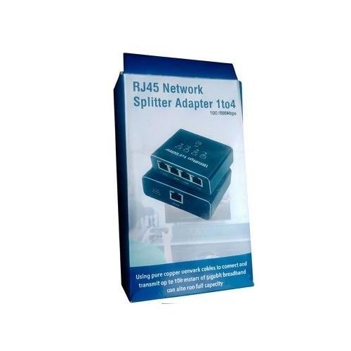 Generic Gigabit RJ45 Network Splitter Adapter 1 to 4