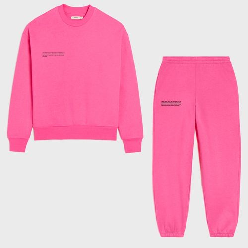 Fashion Solid 100% Cotton Sweatsuit Set For Men Two Piece Outfits Oversized  Tops And Sweatpants Jogger Tracksuits Loose Trousers