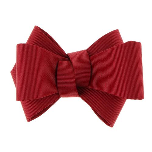 Red Plain Bow Tie from Buckle