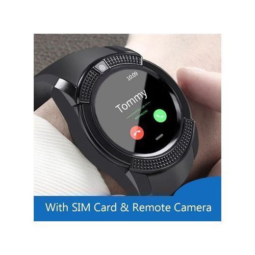 Generic V8 Smart Mobile Sport Watch With SIM And Memory Card Slot