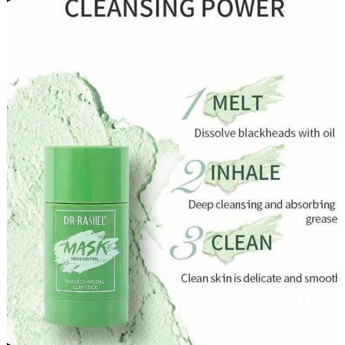 product_image_name-Dr Rashell-Green tea Clay stick mask green - original -1