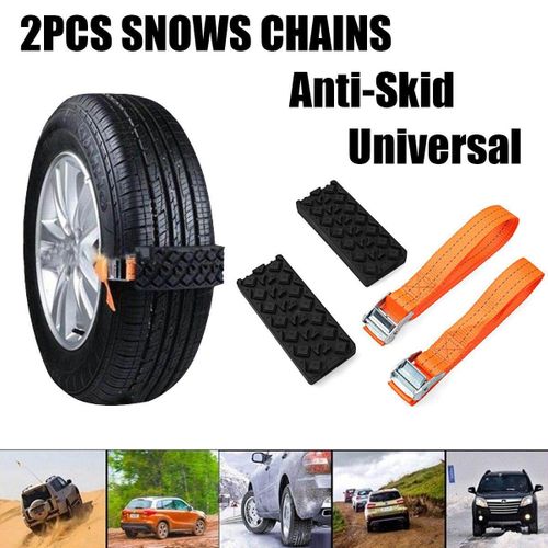 New Tire Chains Anti Snow Chains Of Car Universal Adjustable