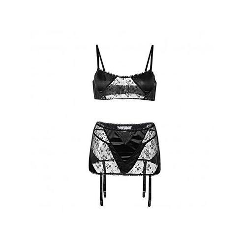 product_image_name-Marpearl-3 Piece Black Sexy Lingerie Underwear-2