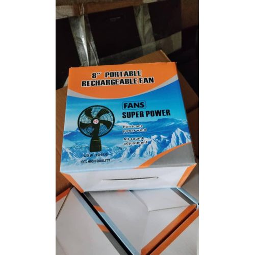 Generic Rechargeable Portable Wireless Fan with lithium battery last longer