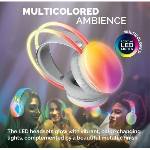 Generic Disco Pulse Wireless Gaming Headset with Microphone and RGB LED V5.3 (PG680) - image 4