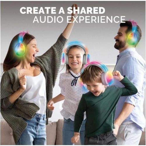 Generic Disco Pulse Wireless Gaming Headset with Microphone and RGB LED V5.3 (PG680) - image 5