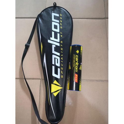 Carlton Lawn Tennis Racket With Shuttle Cock