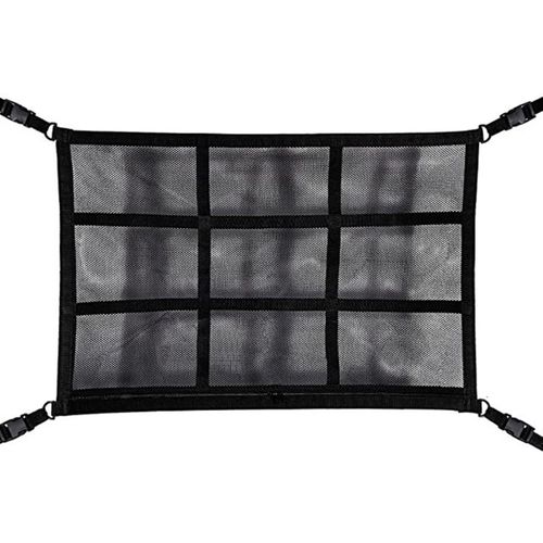 Generic Upgrade Car Ceiling Cargo Net Pocket Strengthen