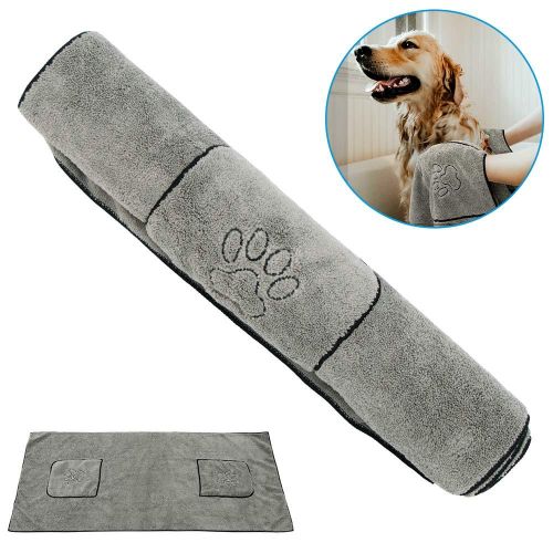 Pet Super Absorbent Towel Dog And Cat Bath Towel