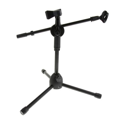 K&M Medium-Height Tripod Mic Stand With Adjustable Boom