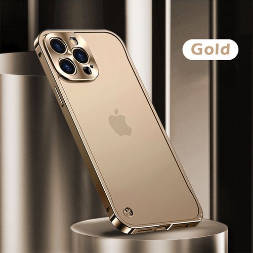 Luxury Metal Frame Lens Protection For iPhone 14 12 13 Pro Max