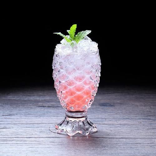 1pc Creative Mermaid Tail Shape Cocktail Glass, Double Layer Insulated  Mermaid Glass Cup, Home Decoration, Party Bar Novelty Drinkware