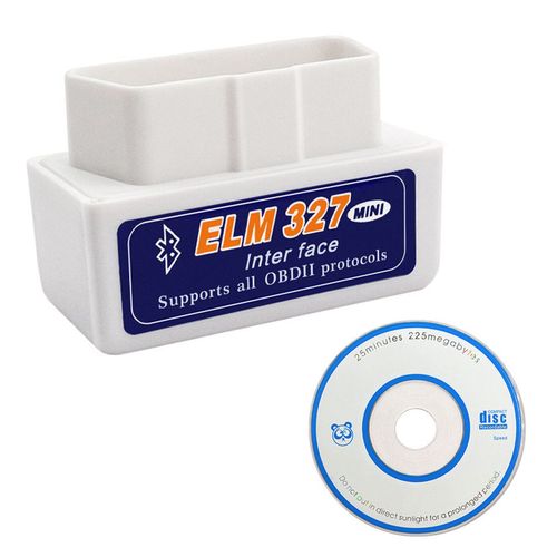 Generic OBD2 Car Diagnostic Bluetooth Scanner Car Code Reader OBDII ELM 327  Read Tool-Gift Disc