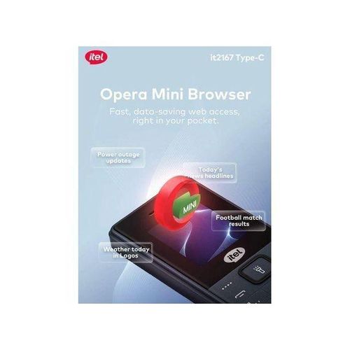 itel It2167 Type-C Wireless FM 1'7 inch Display 1000mah Torch Black - image 3